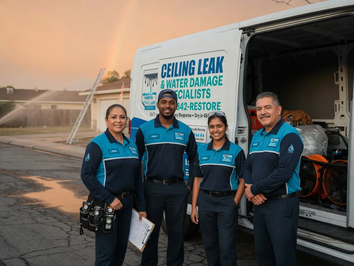 Ceiling Leak Cleanup company in Wapella, IL