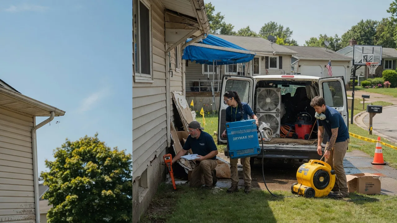 Ceiling Leak Cleanup in Wapella, IL near me